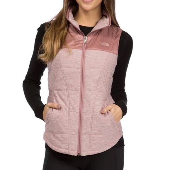 The North Face Pink Quilted woman's Vest - Picture 8 of 8